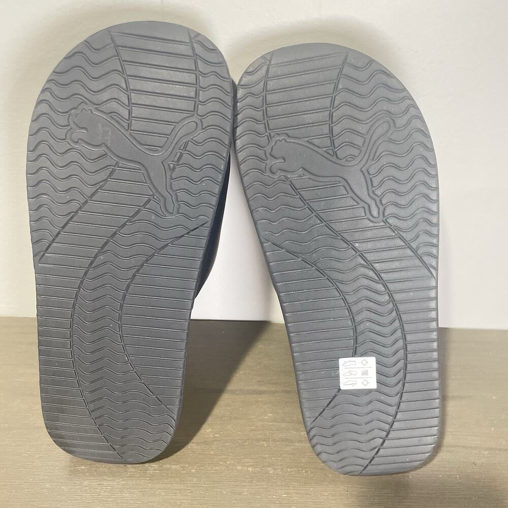 Puma Mens Size 10 Slides All Black Cool Cat 3.0 Sandals Soft Foam Flip Flop - Picture 3 of 7